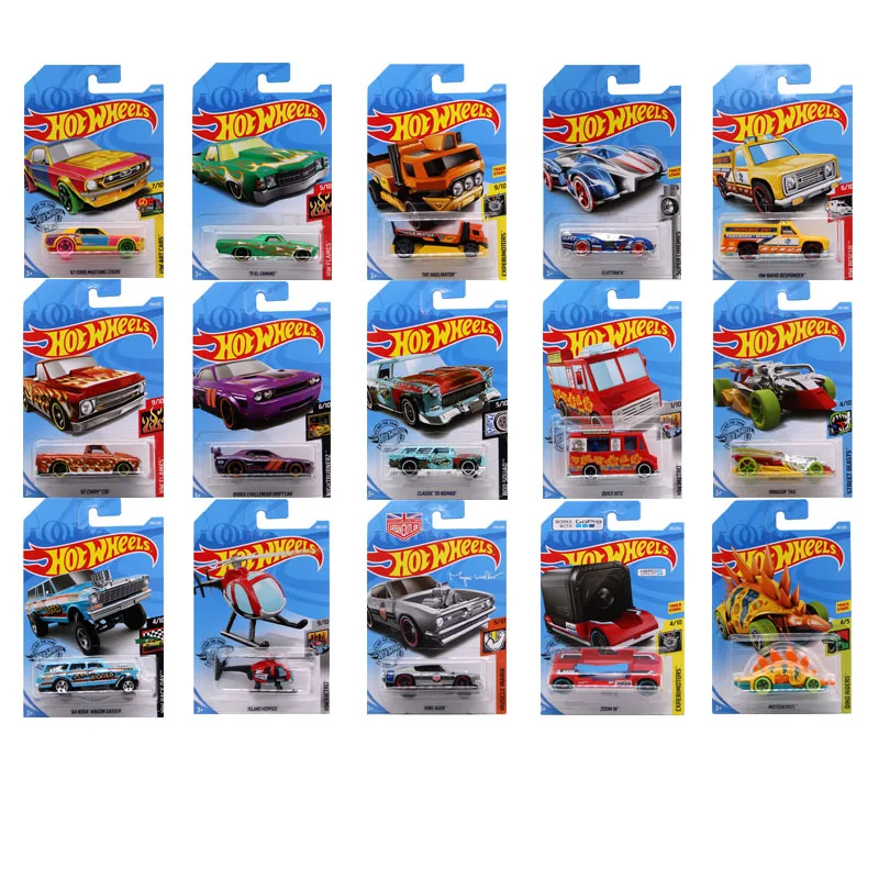 5 шт. 72 шт./коркор. Hot Wheels Модель автомобиля игрушки для детей Литые металлические
