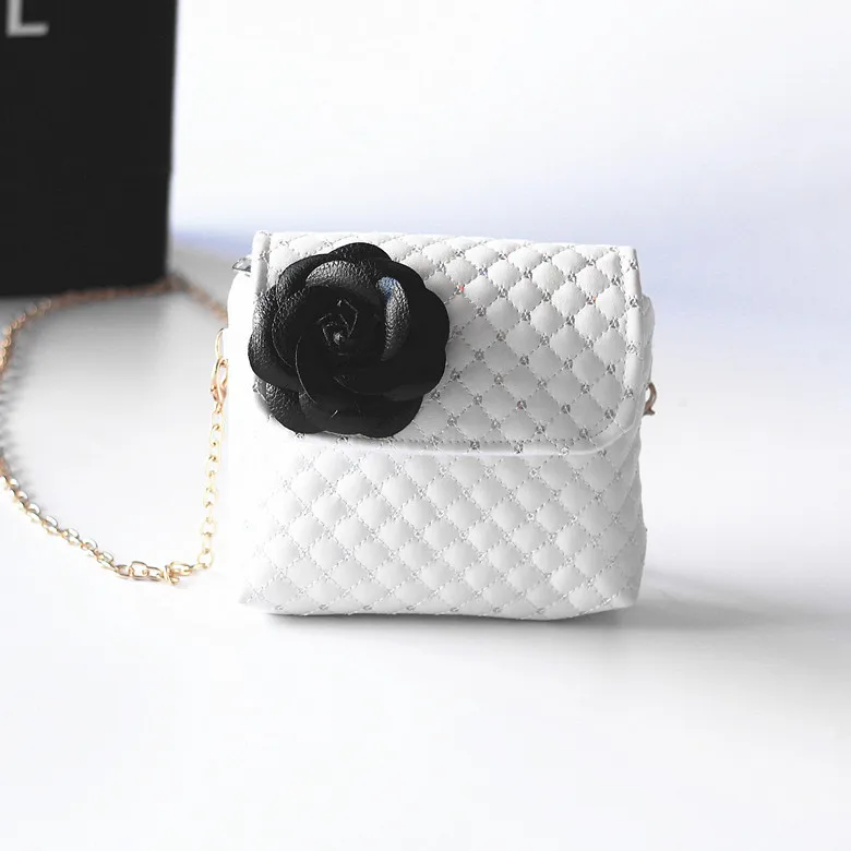 

New Style CHILDREN'S Bag Fashion Korean-style Chain Oblique Bag Square Sequin Little Girl hua duo bao
