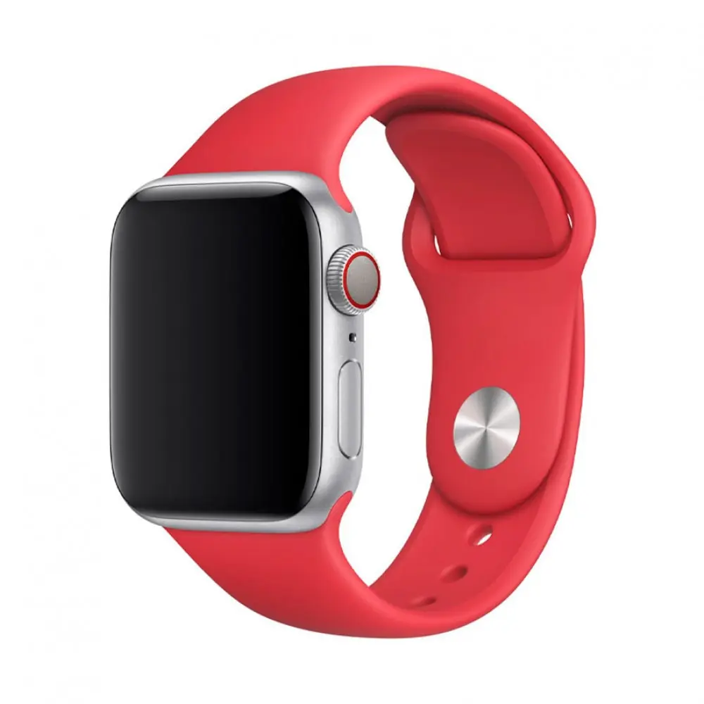 Ремешок Devia Deluxe Series Sport Band для Apple Watch 4 44mm Red|Ремешки часов| |