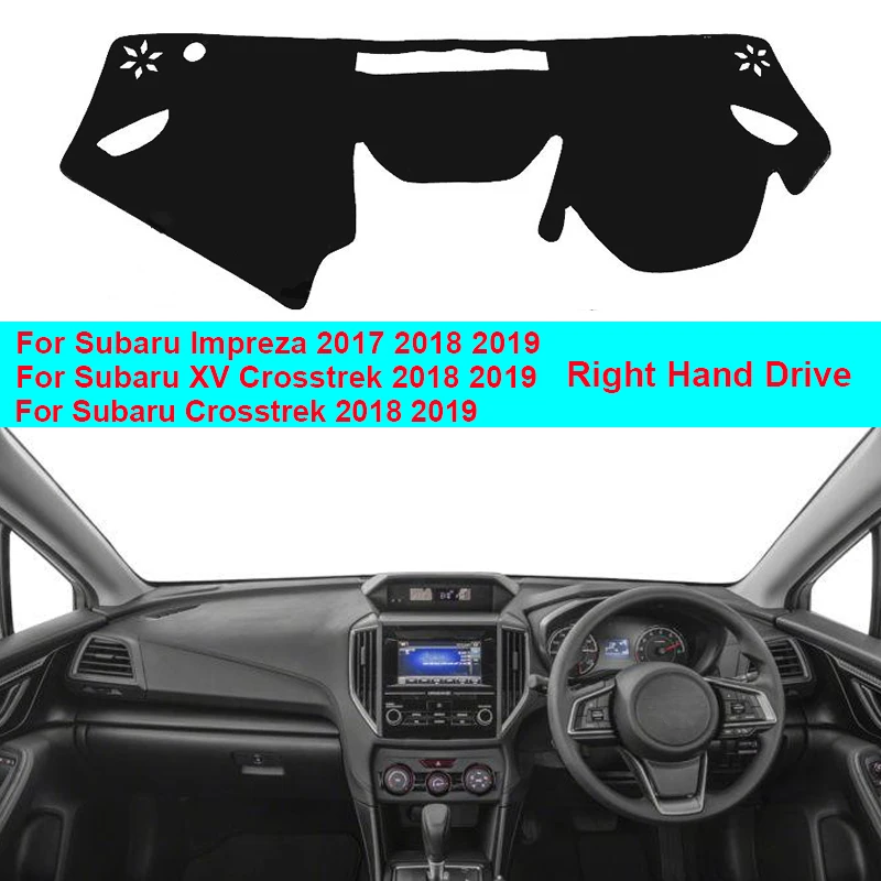 Genuine Subaru Dashboard Center Panel Cover – For 2015-2018 Impreza, Crosstrek, Forester – 66065FJ030, Matte Black