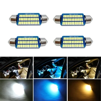 

4X Car led Light Canbus C5W Festoon Lamp 12V Interior Dome Reading Bulb For Honda Acura Spirior City Stream Fit Accord Fit Civic