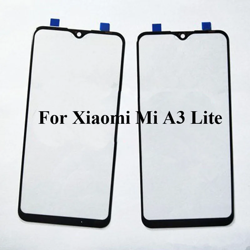 2 шт. A+ качество для Xiaomi mi A3 Lite сенсорный экран дигитайзера стеклянная панель mi A 3 Lite A3lite без гибкого кабеля