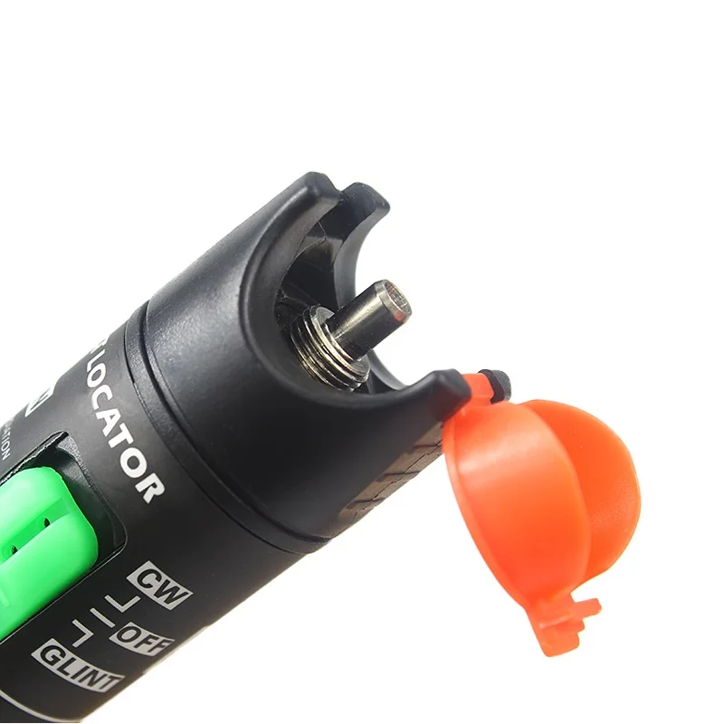 30MW FTTH Fiber Optic Tester Pen Type Red Laser Optical Fiber Light 10KM Visual Fault Locator Optical Cable Tester 5-30MW Range