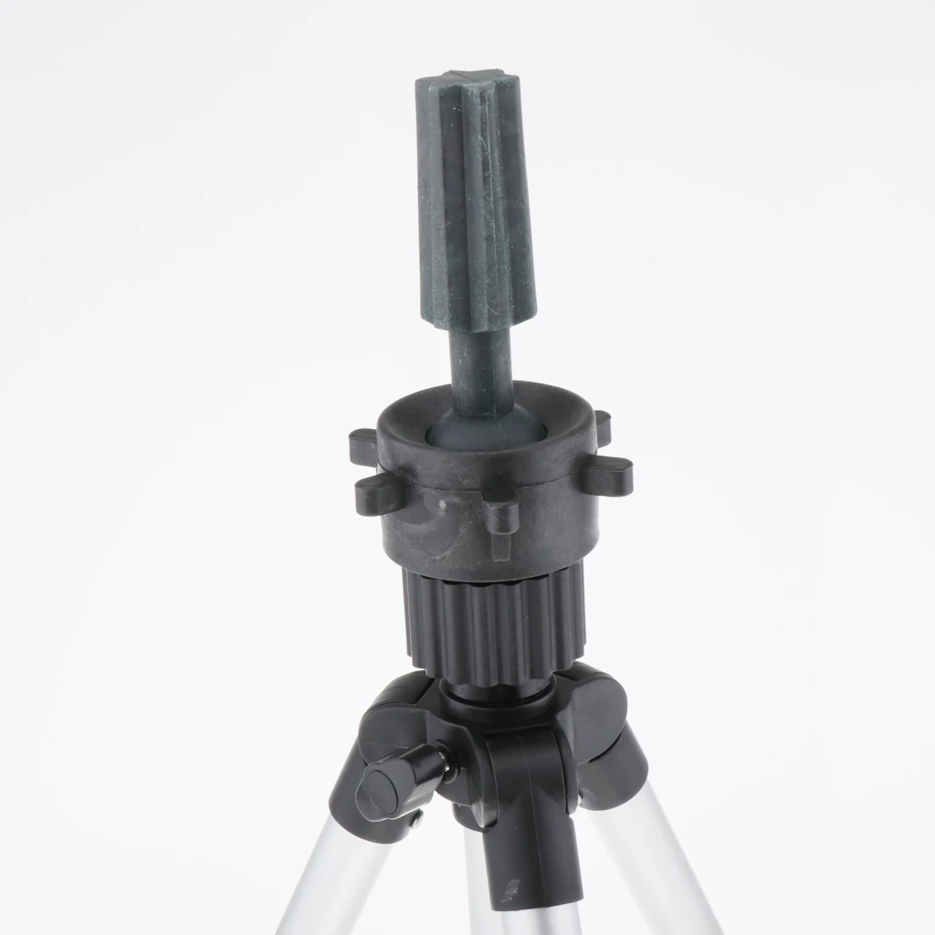 Adjustable Mannequin Tripod Stand for Wig Display Making, Aluminum Travel Foldable Hairdressing Head Holder Stand