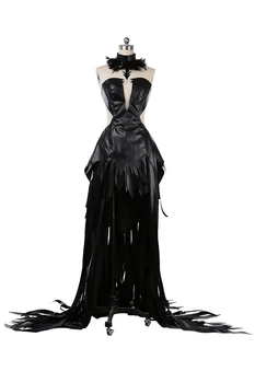 

Anime Puella Magi Madoka Magica Akemi Homura Demonfire Cosplay Costume Lolita Black Dress Halloween Party Free Shipping B