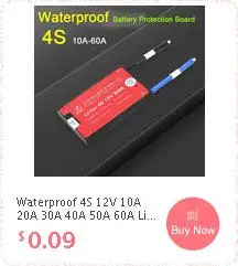 Водонепроницаемый 8S 24V 15A 20A 30A 40A 50A 60A Lifepo4 литий железо фосфат батарея защиты инвертор для платы BMS с балансом