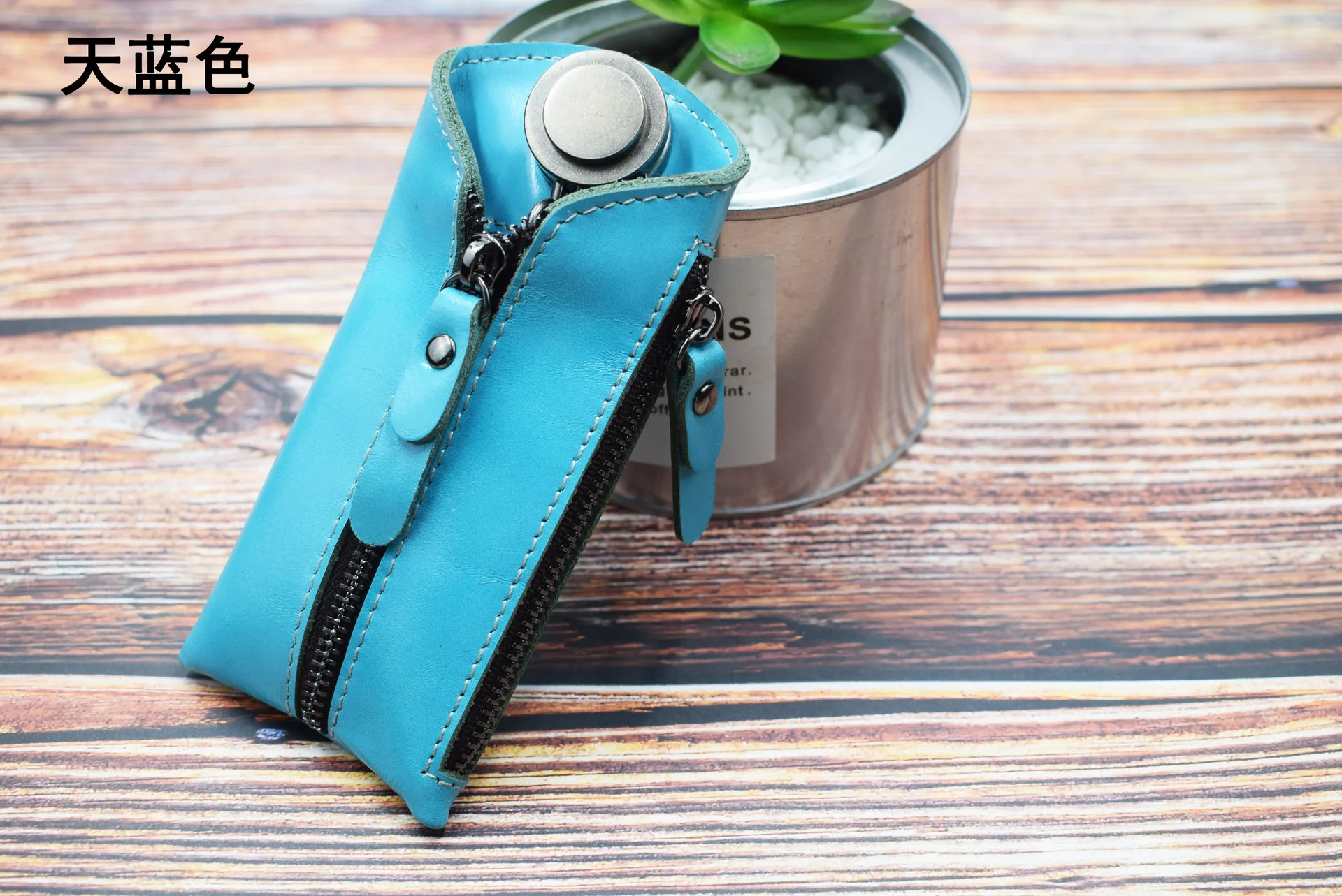 Импортные товары, AliExpress, поставка товаров, масло, воск, кожа, Автомобильный ключ, сумка, мужская, женская, ретро, повседневная, многофункциональная сумка для ключей, Customi