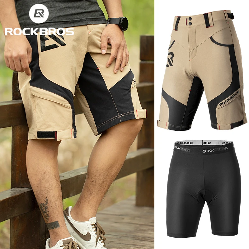 ROCKBROS Cycling Men's Shorts MTB Road Bike Shorts, cycling bib shorts,cycling shorts