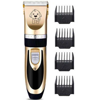 

Professional Dog Grooming Clippers Rechargeable Cordless Dog Clippers for Thick Coats Heavy Duty Low Noise Dog Grooming Kit