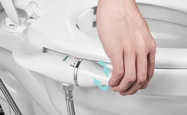 Samodra Toilet Bidet Ultra-slim Bidet Toilet Seat Attachment With Brass  Inlet Adjustable Water Pressure Bathroom Hygienic Shower - Bidets -  AliExpress