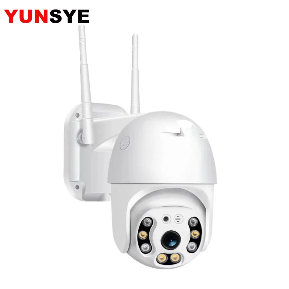 

YUNSYE H.265 1080P Wifi Camera Outdoor 2MP Cloud PTZ Camera Speed Dome ONVIF Wireless Camera Two Way Audio Home Surveillance