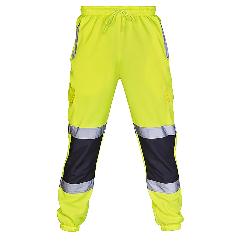 Mens High Visibility Reflective Work Trousers