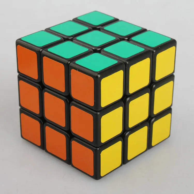 Linglong трехслойный Кубик Рубика черный 3X3X3 46 размер маленький размер 3-заказ магический куб Одноручный применимый