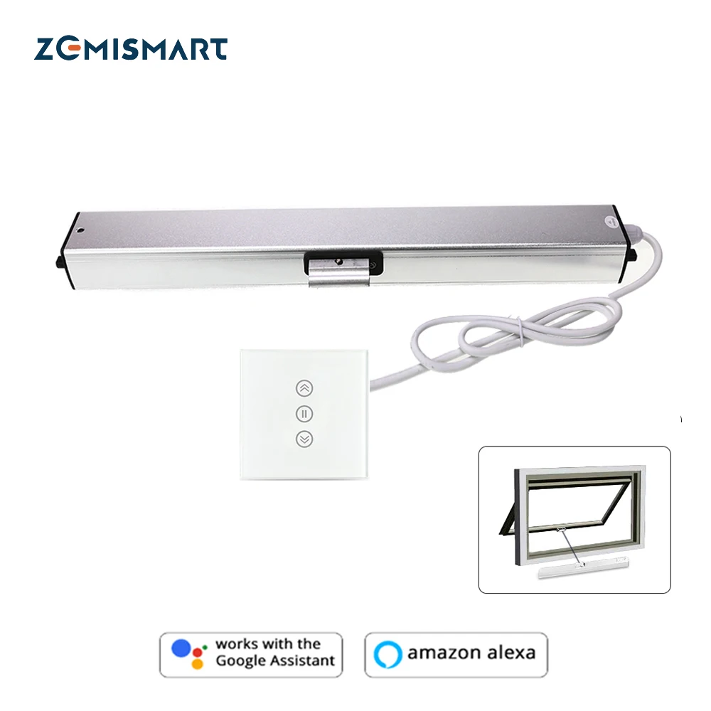 Apriporta Zemismart Con Interruttore Alexa Google Home Tuya App Attiva Timer Telecomando Fenster Wifi