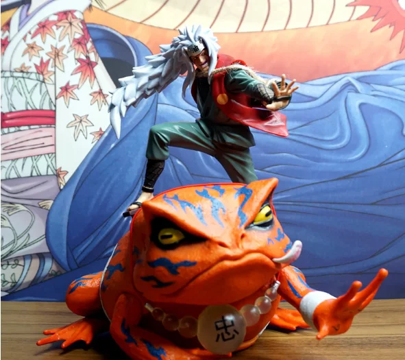 

Naruto ornaments and decorations Collectors Collectibles Jilaiya Toad Toad Bunta Figure with box Free Shipping