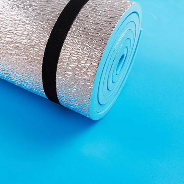 Пена коврик для йоги портативный рулон мягкий водонепроницаемый износостойкий для сна Кемпинг на открытом воздухе SAL99