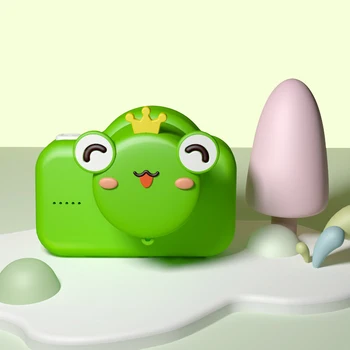

Kids Camera Children Mini Digital Camera Cartoon Camera Toys Outdoor Photography Props for Children Baby Birthday Gift