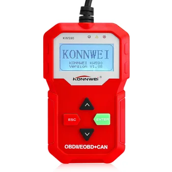 

Vehemo OBD2 Car Diagnostics Engine Diagnostic Scanner for KONNWEI KW590 Automotive Code Reader Tool