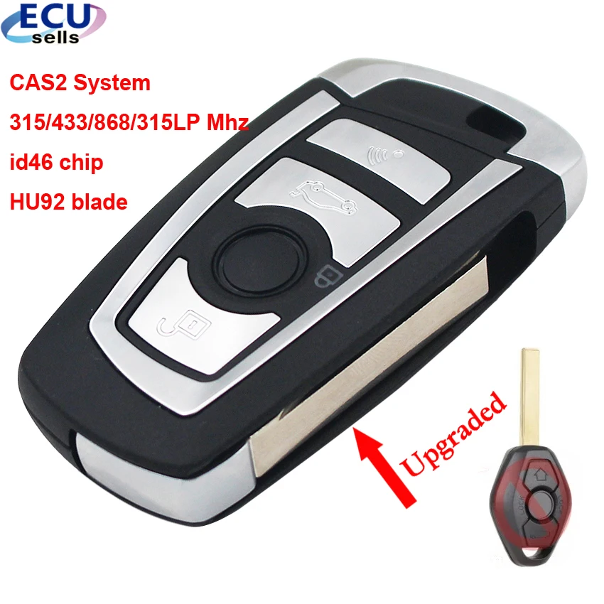 Пульт дистанционного управления для BMW E60 5 серии E63 6 FCC: KR55WK47 315 МГц 433 868 4 кнопки |