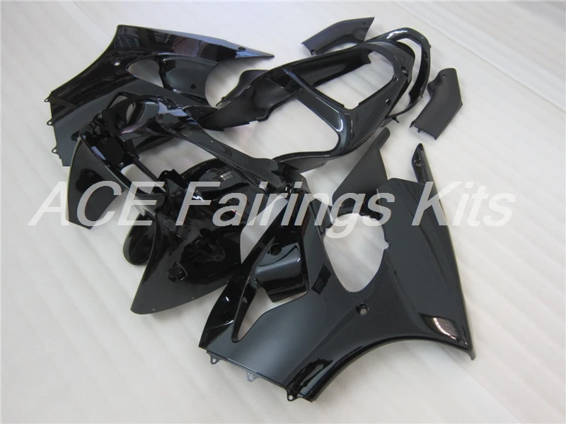 ABS Полный Обтекатель подходит для Kawasaki ZX6R 2000 2001 2002 мотоцикл Обтекатели ZX-6R 00 01 02 ниндзя 636 кузов все черные огни