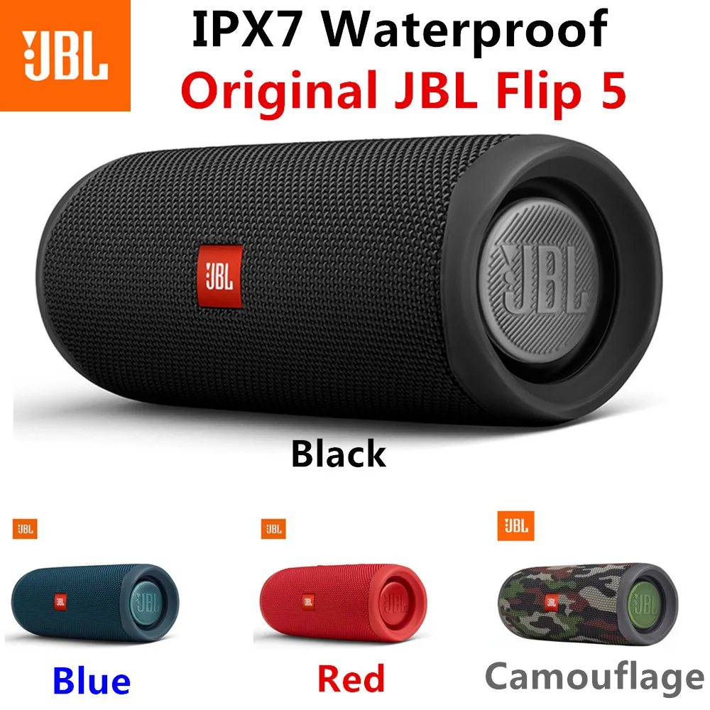 Bluetooth-Колонка JBL Flip 5 портативная Водонепроницаемая IPX7 | Электроника