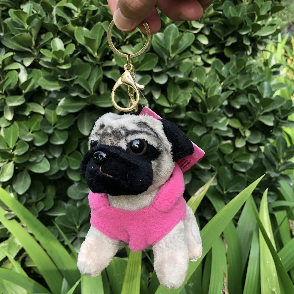 plush pug dog