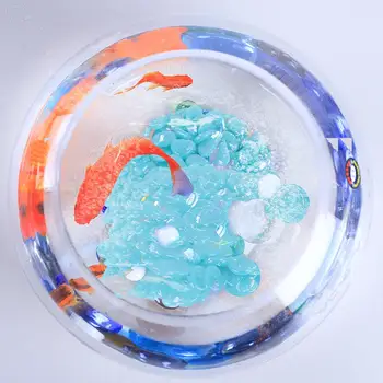 

Beautiful Aquarium Fluorite 4 Colors Fish Tank DIY Conch 100pcs Fluorescent Conch Cobblestone Home Furnishing Starfish Decorate