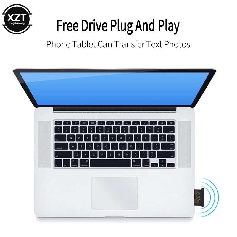 Мини USB Bluetooth 5,0 адаптер приемник передатчик Aux Adaptador bluetooth ключ компьютер PC адаптер V5.0 музыка