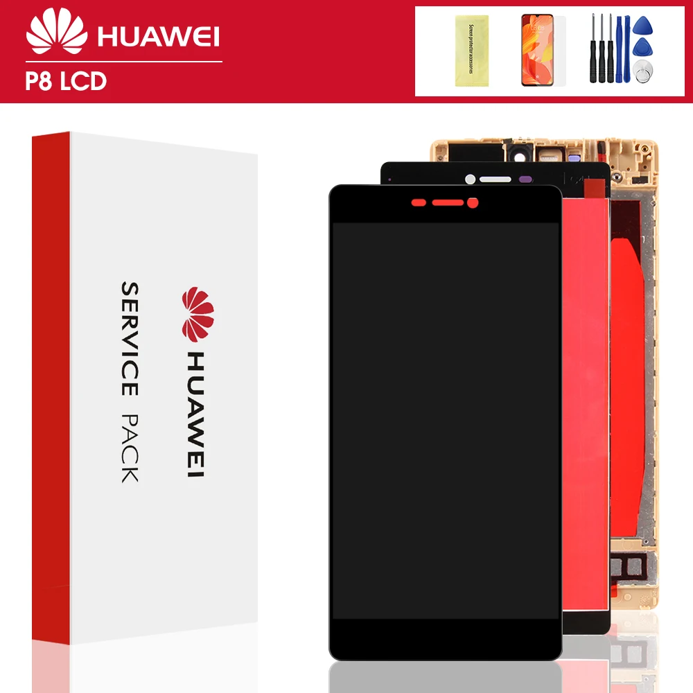 5 2 для HUAWEI P8 сменный сенсорный экран с рамкой ЖК-дисплей GRA_L09 GRA_UL00 GRA-L09 | Мобильные