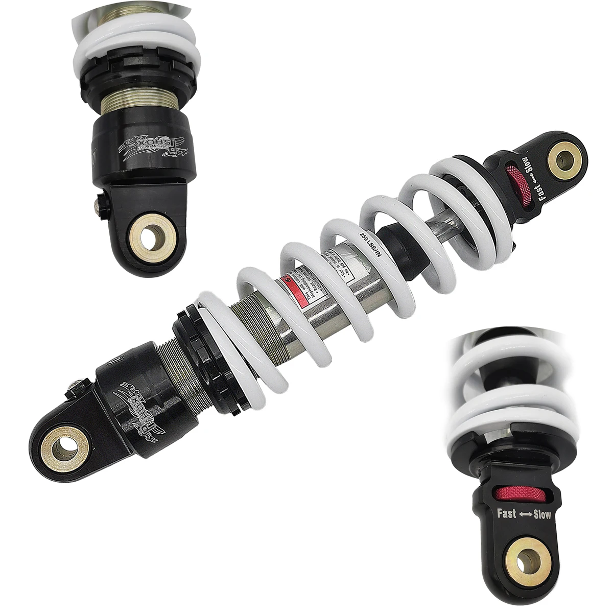 Motorcycle Parts Universal DNM MKAR 275mm 250LBS Spring Rear Shock For