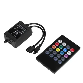 

20 Keys Music IR Controller Sound Sensor Remote Control for RGB LED Strip
