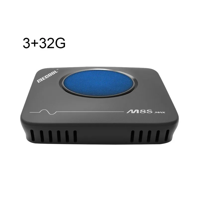 MECOOL M8S Max Smart tv Box Android 7,1 Amlogic S912 3 ГБ+ 32 ГБ 2,4G 5,8G двойной WiFi BT4.0 телеприставка 4K VP9 H.265 ТВ приставка - Цвет: 3G 32G