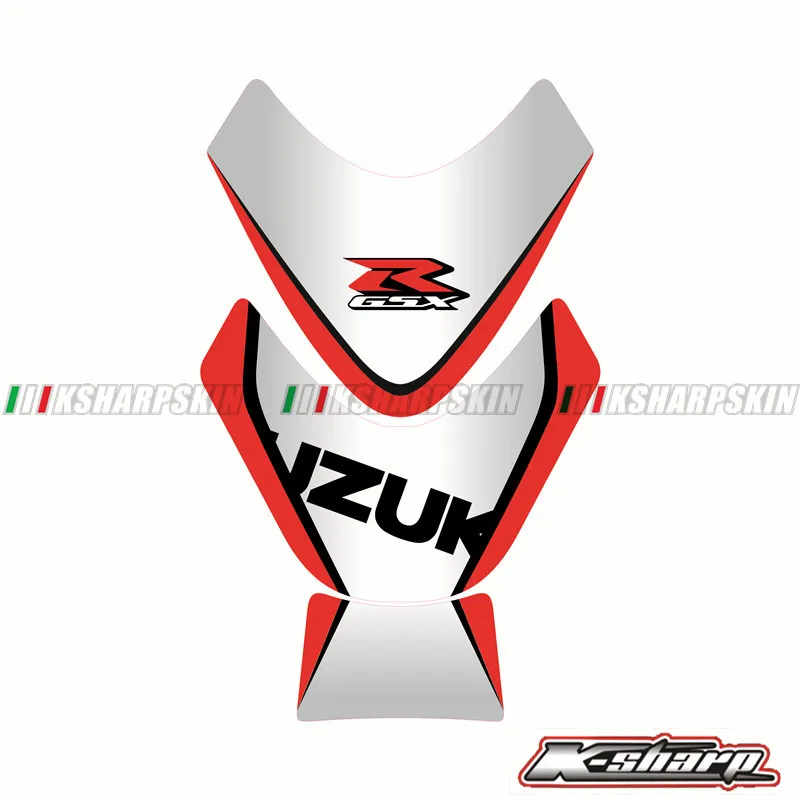 K-YG-SZK-GSXR-06 K-sharp 3D наклейка эмблема защитный Танк Pad Cas cap Fit SUZUKI GSXR600 750 1000 GSXR1000R - Цвет: K-YG-SZK-GSXR-06