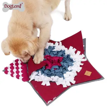 

PLUS Upgraded Dog Snuffling Mats Pet Yoga Mats Slow Eating Training Dog Pads Star Design Dog Snuffle Bowl Mat