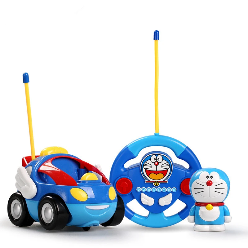 Som Quente E Luz Dos Desenhos Animados Brinquedo Do Carro De Controle  Remoto Elétrico Para Doraemon História Máquina De Controle Remoto Carro |  