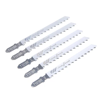 

5pcs/lot High Carbon Steel Reciprocating Saw Blade 100mm Straight Plastic Wood Cutting Jig Saw Jigsaw Blades Woodworking Tool