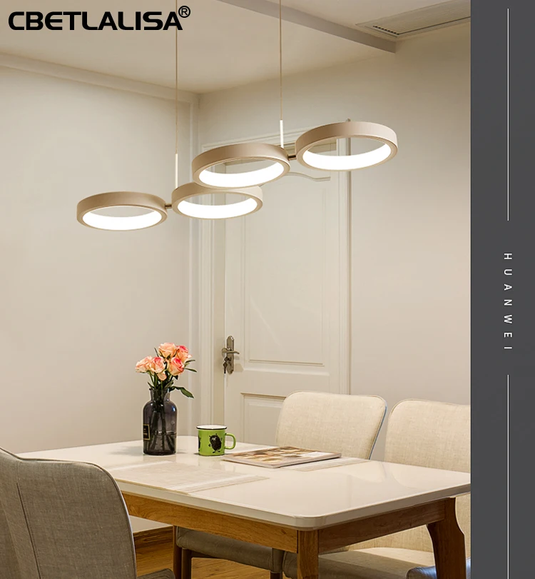 LED Современные светодиодные люстры на кухню в баре Применять к 8 15㎡ люкс качество