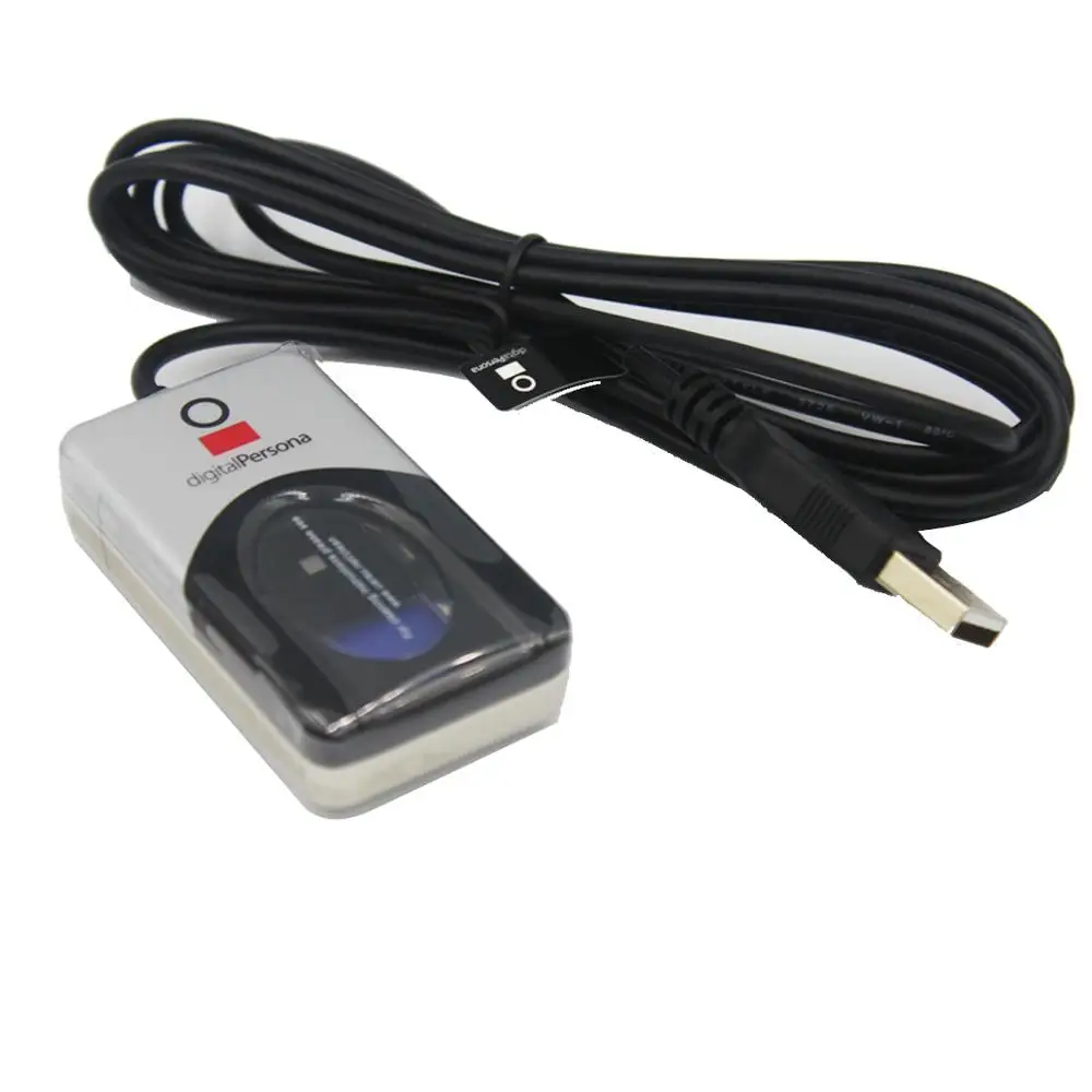  100% DigitalPersona Original U are U 4500 USB biométrico lector de huellas dactilares URU4500 hecho