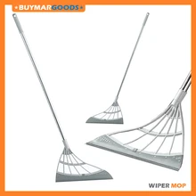 

BuymarGoods wiper mop For bathroom Accessories Floor Mop For Wash Floor Mop Kitchen Microfiber Cleaning Wipes House Cleaning