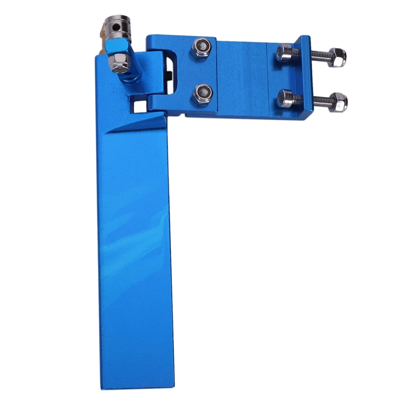 Aluminum Long Rc Boat Rudder With Water Pickup Absorbing Steering For Electric Gas Remote Control Model Parts Cnc(Blue 95Mm) Aluminum Long Rc Boat Rudder With Water Pickup Absorbing Steering For Electric Gas Remote Control Model Parts Cnc(Blue 95Mm)