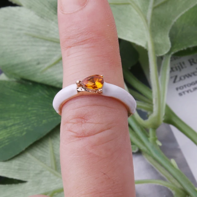 NeeFuWoFu Y2K Multicolor Enamel Dripping Oil Open Ring For Women, Adjustable  Gold Plated Chunky Finger Rings Party Jewelry 30