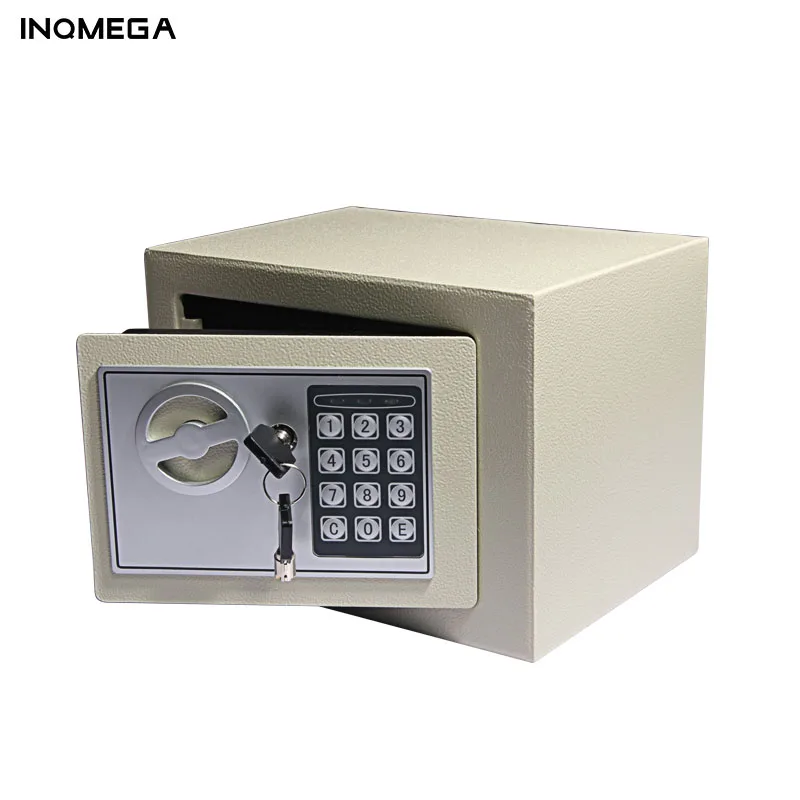 Home Electronic Safe Box With Digital Keypad Lock Mini Lockable Jewelry Storage Case Safe Money Cash Storage Box