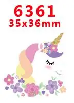 30 шт мультяшный персонаж плоское украшение из смолы PR 6330 - Цвет: 6361