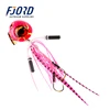 FJORD 5 Color Fishing JIG skirt  Lead Head Rubber big eyes Skirts Tai rubber lure Fishing Fishing Lures ► Photo 3/6