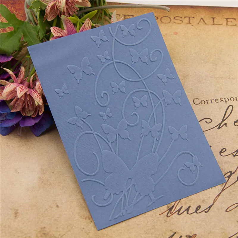 Plastic embossing folder 20 styles for DIY scrapbooking card making