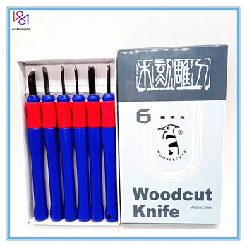 

6pcs/set 3D Printer Parts Repair Knife Tools Kit Set for 3D Printed Model Deburring Clean-up
