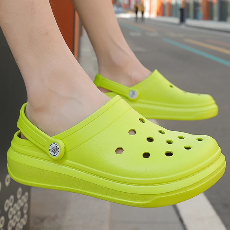 2020 Men Sandals LiteRide Hole Shoes Rubber Clogs For Men EVA Unisex