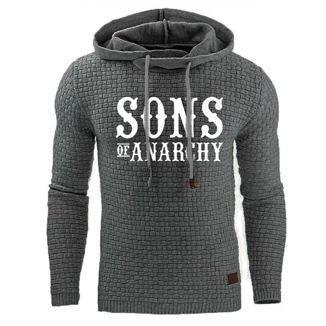 SOA Sons of anarchy, модные мужские толстовки с капюшоном, спортивная одежда для мужчин, Повседневный свитер, зимняя флисовая толстовка в стиле хип-хоп, спортивная одежда G - Цвет: as picture