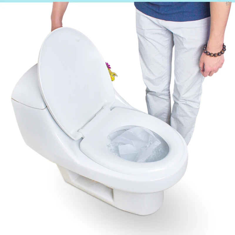 Pcs Toilet Tools Disposable Toilet Seat Cover 10 disposable toilet seat cover