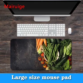 

Mairuige big promotion large size multi-size healthy vegetable pattern lock edge PC computer laptop mouse pad